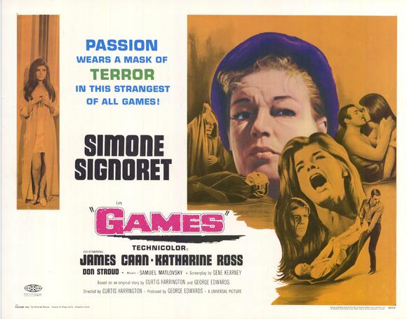 Games (1967) – James Caan, Katherine Ross HORROR MOVIE REVIEW