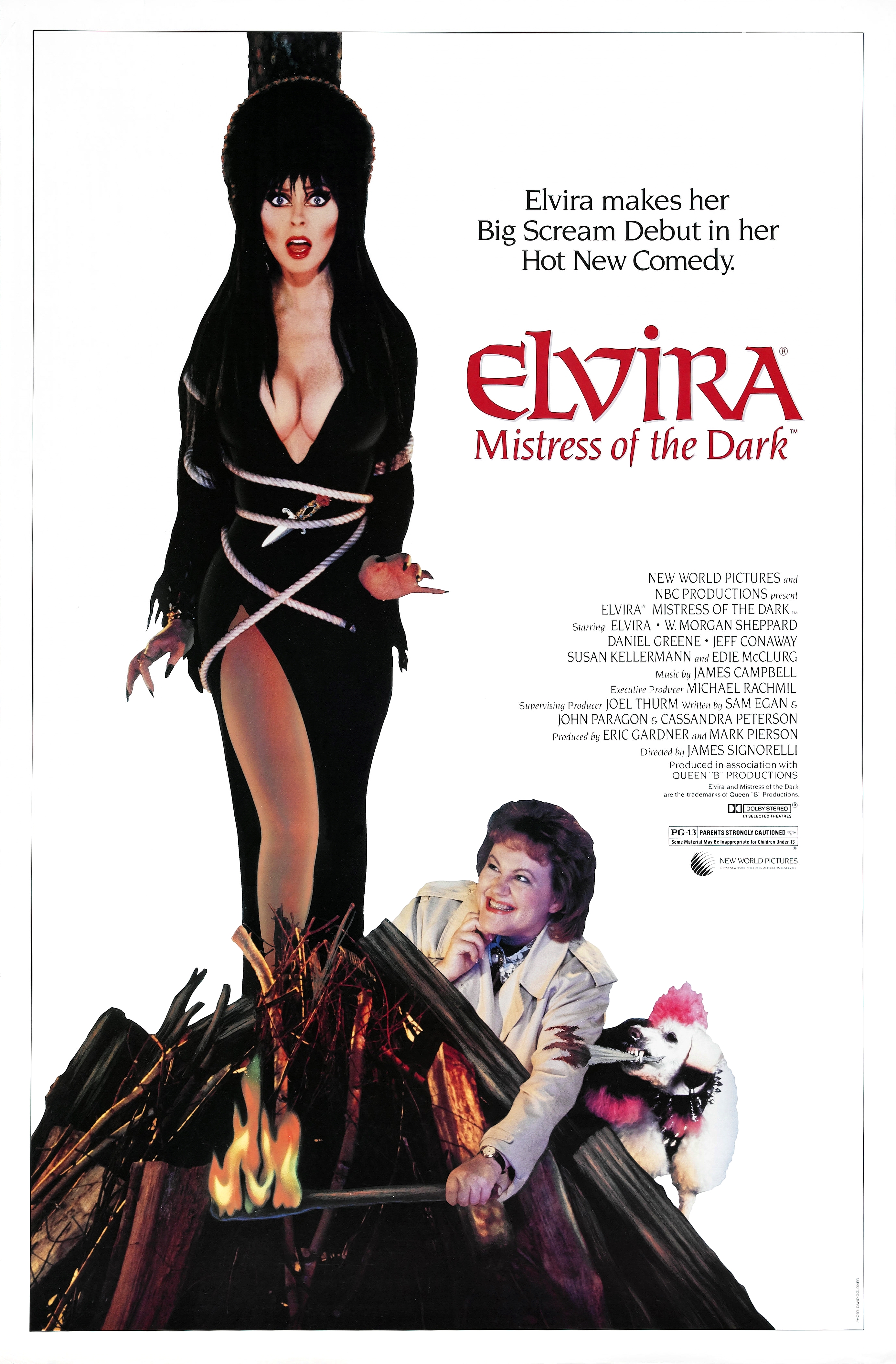Elvira Mistress Of The Dark Whip  8x10 Photo Print 