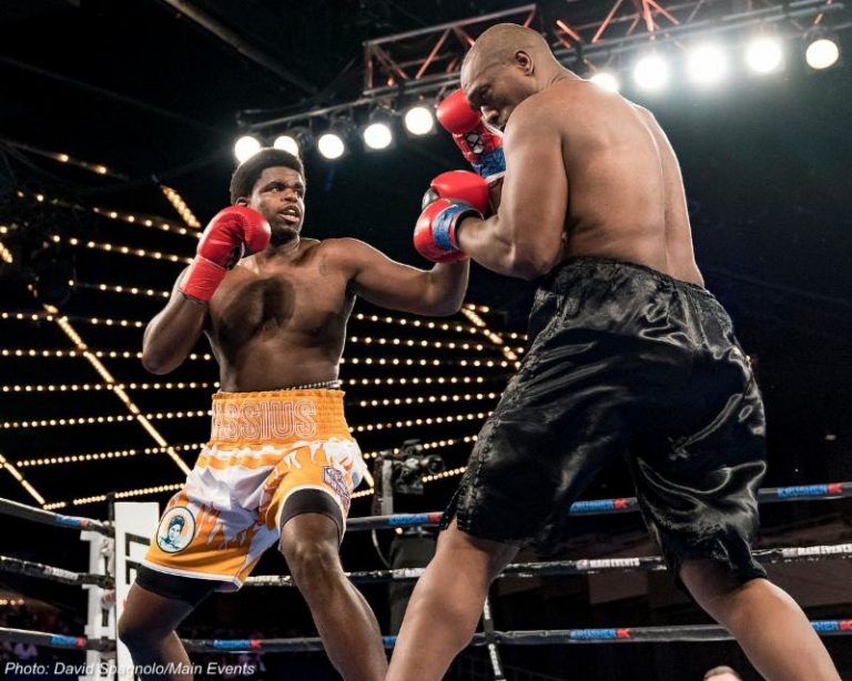 Cassius Chaney Re-Signs with Main Events  Fights Again on November 3 – BOXING NEWS