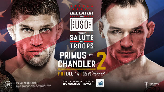 BELLATOR AND USO TEAM UP TO SALUTE THE TROOPS WITH SPECIAL LIVE EVENT IN HAWAII ON DECEMBER 14 – MMA NEWS