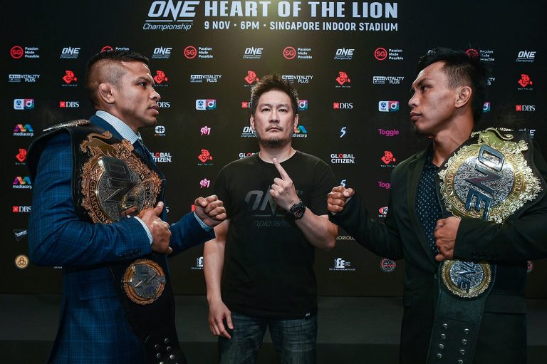 BIBIANO FERNANDES VS KEVIN BELINGON HEATS UP: ONE: Heart of the Lion Showdown – BREAKING MMA NEWS