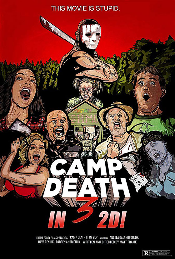 Camp Death III in 2D (2018) – Friday the 13th Spoof HORROR MOVIE REVIEW