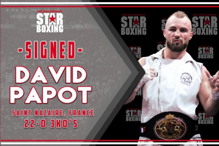 DAVID PAPOT Signs with STAR BOXING – Breaking Boxing News