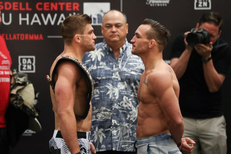 BELLATOR 212: PRIMUS vs. CHANDLER 2 WEIGH-IN RESULTS & PHOTOS – Breaking MMA News