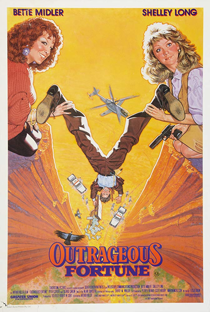 Outrageous Fortune (1987) – Shelley Long, Bette Midler, George Carlin COMEDY MOVIE REVIEW