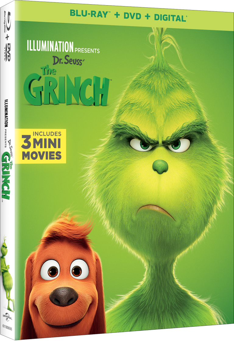 DR. SEUSS’ THE GRINCH  AVAILABLE ON DIGITAL JANUARY 22, 4K ULTRA HD, 3D BLU-RAY,BLU-RAY AND DVD FEBRUARY 5 – Breaking Movie News