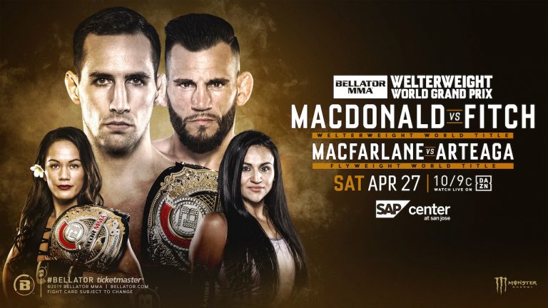Bellator Returns to SAP Center at San Jose on Saturday, April 27 With Two World Title Fights Live on DAZN – Breaking MMA News