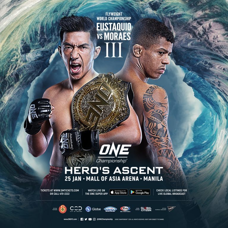 GEJE EUSTAQUIO TO DEFEND ONE FLYWEIGHT WORLD TITLE AGAINST ADRIANO MORAES: ONE: HERO’S ASCENT – Breaking MMA News