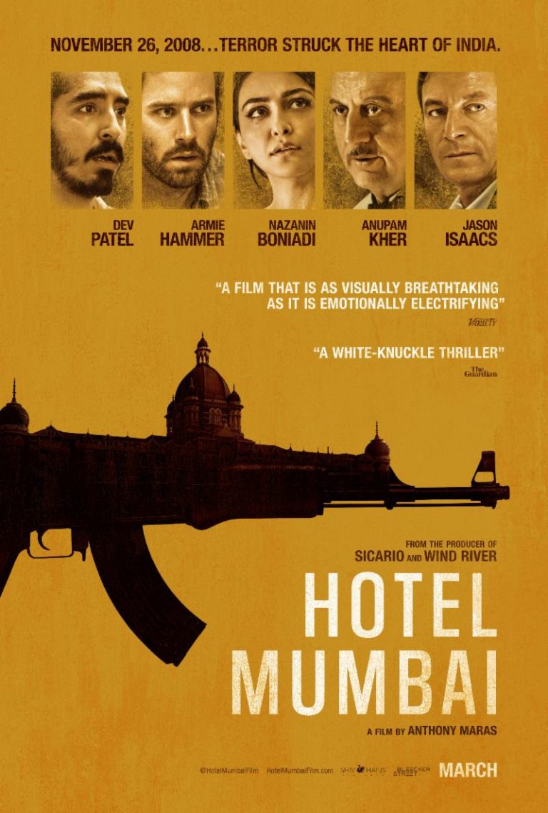 Official Poster | HOTEL MUMBAI Starring Dev Patel and Armie Hammer – Breaking Movie News