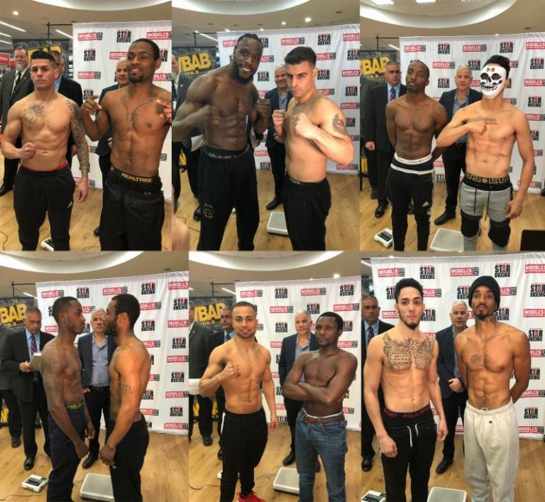 OFFICIAL WEIGH-IN RESULTS FOR TOMORROW NIGHTS “ROCKIN’ FIGHTS” 34 AT THE PARAMOUNT – Boxing News