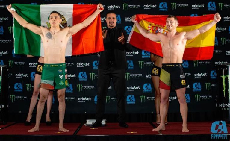 Combate America’s “Mexico Vs. Spain” – Weigh-in Results & More – MMA NEWS