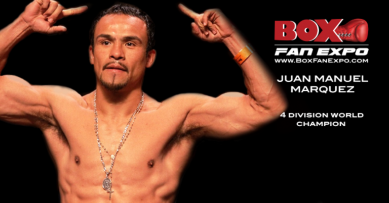 Juan Manuel Marquez to appear at Box Fan Expo May 4 in VEGAS – Boxing News