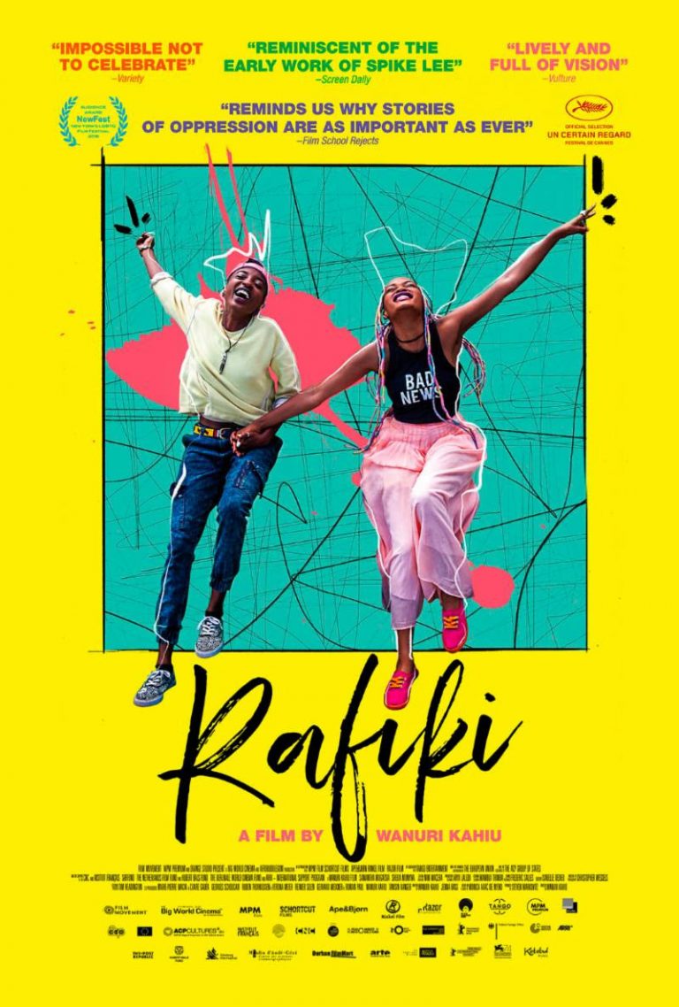 On 4/19, RAFIKI, the Vibrant LGBT Romance Banned in Kenya, Makes its US Premiere in NYC – Movie News