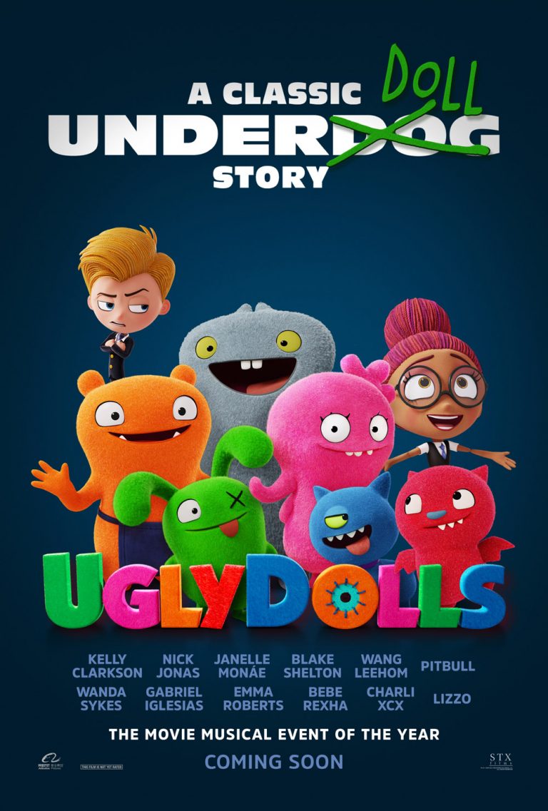 UGLYDOLLS: Emma Roberts, Nick Jonas, Kelly Clarkson Film Releasing on May 3rd – Movie News