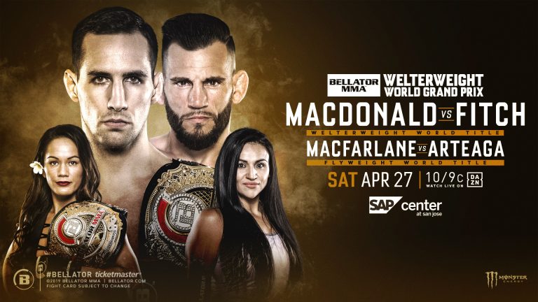 Full Fight Card Announced for Bellator 220 Inside the SAP Center at San Jose – Exclusively on DAZN – MMA News