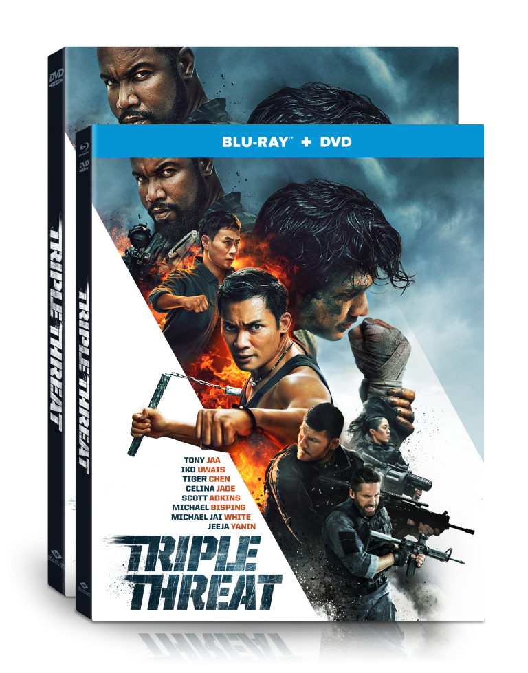 TRIPLE THREAT – Starring Tony Jaa, Tiger Hu Chen, Iko Uwais Available on Blu-ray & DVD May 14 – Movie News