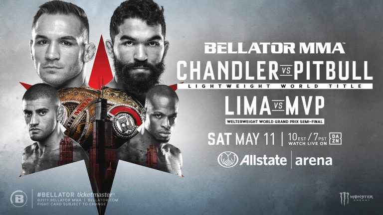 Full Fight Card Announced For This Saturday’s Bellator 221 at Allstate Arena in Chicago – MMA News