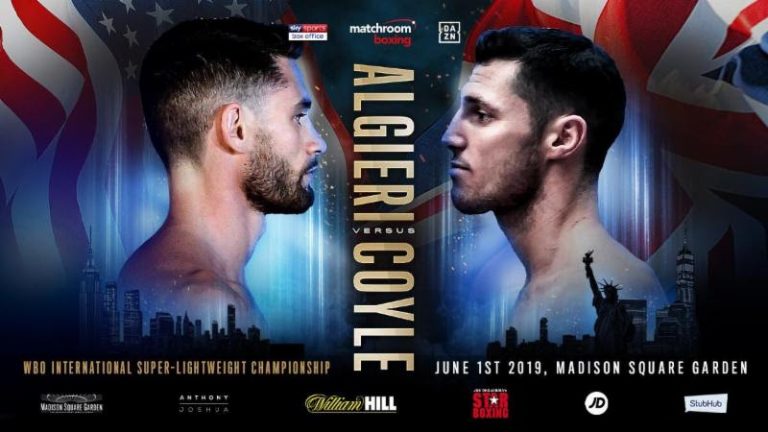 CHRIS ALGIERI  and TOMMY COYLE Going to WAR at MSG on June 1st – Boxing News