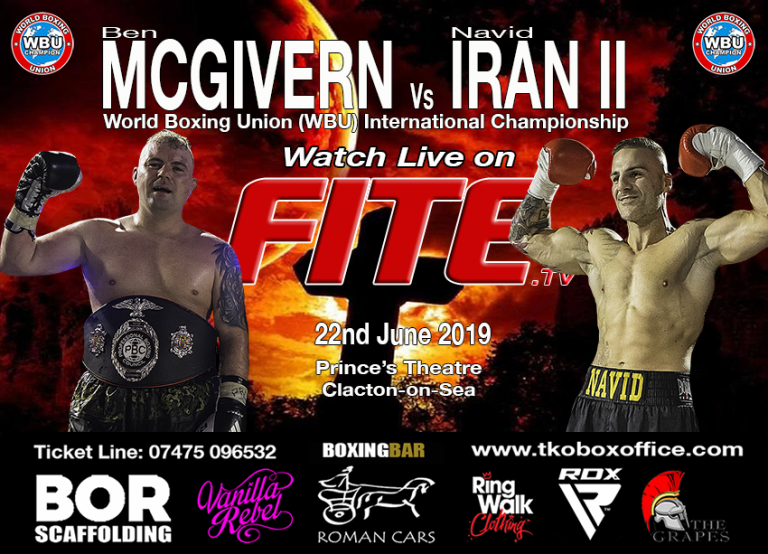 Ben McGivern Vs Navid Iran II: Rematch – LIVE ON FITE.TV – Boxing News