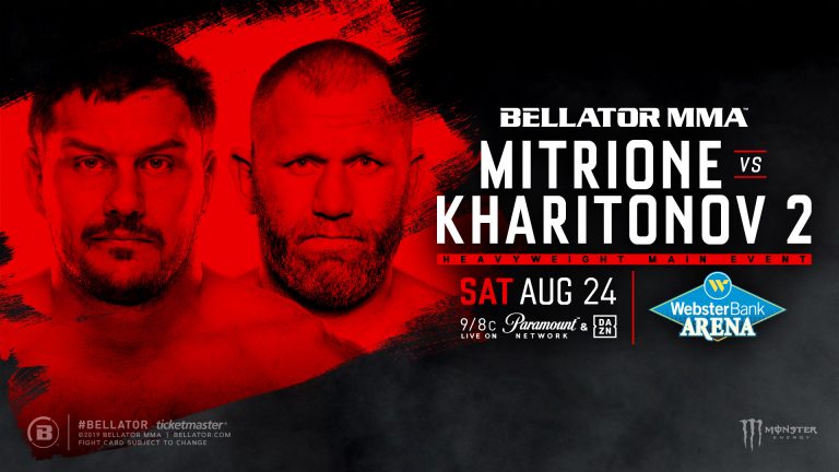 Matt Mitrione & Sergei Kharitonov 2 Headlines Bellator’s Debut in Bridgeport, Conn. on Aug. 24 – MMA News