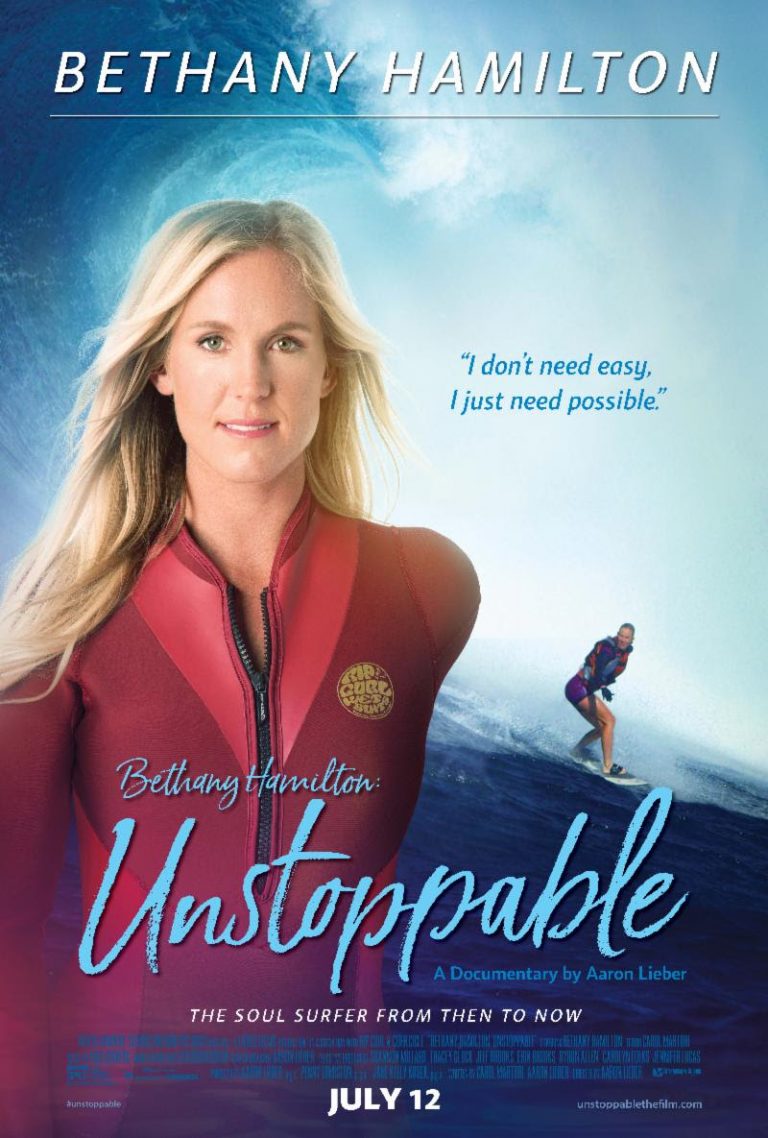 BETHANY HAMILTON: UNSTOPPABLE – Trailer & Movie News