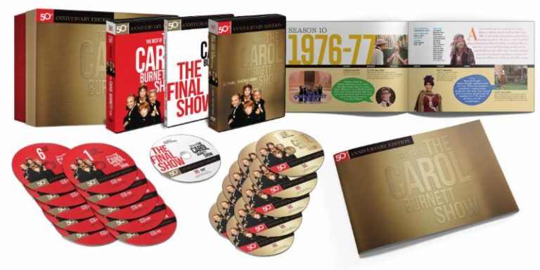 THE BEST OF THE CAROL BURNETT SHOW: 50TH ANNIVERSARY EDITION – Releasing August 6th from Time Life – DVD News