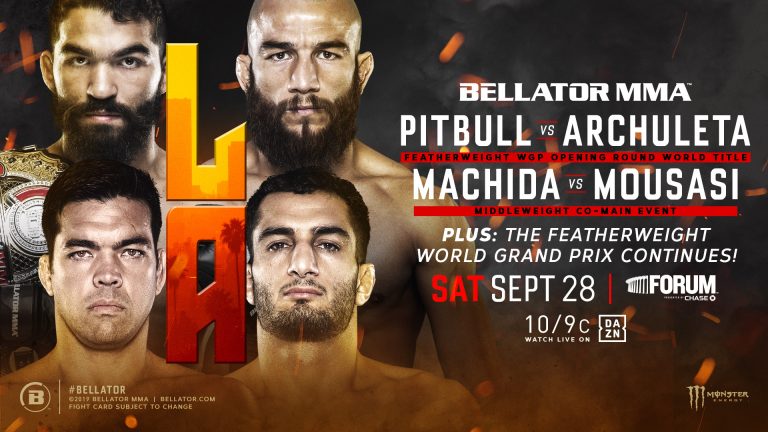 ‘Pitbull’ vs. Archuleta and Machida vs. Mousasi Headline Bellator’s Return to L.A. on Sept. 28 – MMA News