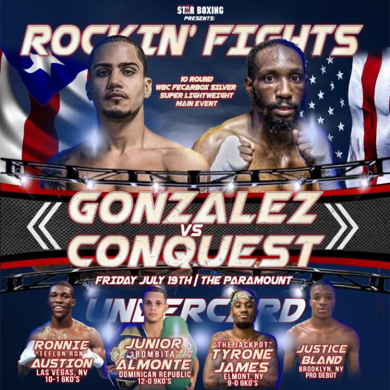 DANNY “EL GALLO” GONZALEZ Ready for JEROME “THE CONQUEROR” CONQUEST on July 19th – Boxing News