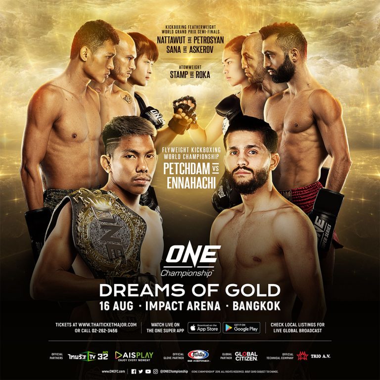 ONE: DREAMS OF GOLD Will Be a Muay Thai And Kickboxing Bonanza – MMA News