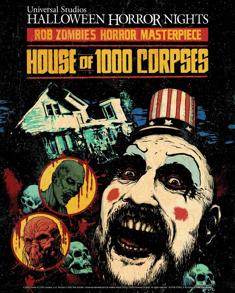 Rob Zombie’s HOUSE OF 1000 CORPSES inspires New Halloween Horror Nights Mazes – Universal Studios News