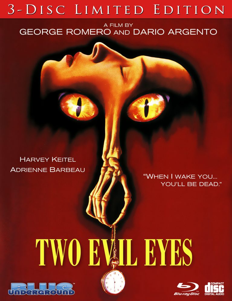 Blue Underground’s TWO EVIL EYES 3-Disc Limited Edition / 4K Restoration – Horror Movie News