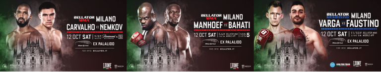 Bellator Debuts in Milan, Italy on Sat. Oct. 12 With Stacked Event Featuring Dual-MMA Cards & The Return of Bellator Kickboxing – Sports News