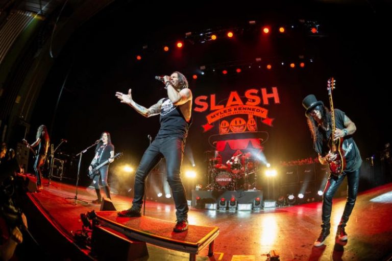 Slash Ft Myles Kennedy And The Conspirators Debut “Shadow Life” Off Forthcoming ‘Living The Dream Tour,’ Live Concert Due Out September 20 – Music News