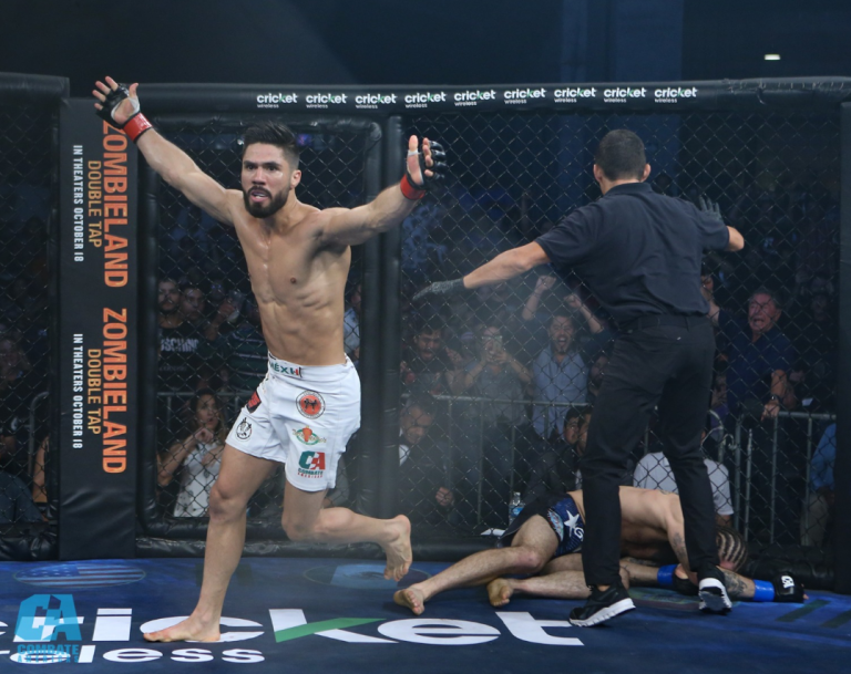 HORACIO GUTIERREZ DEFEATED CHASE GIBSON VIA KO: Combate Americas MMA Results