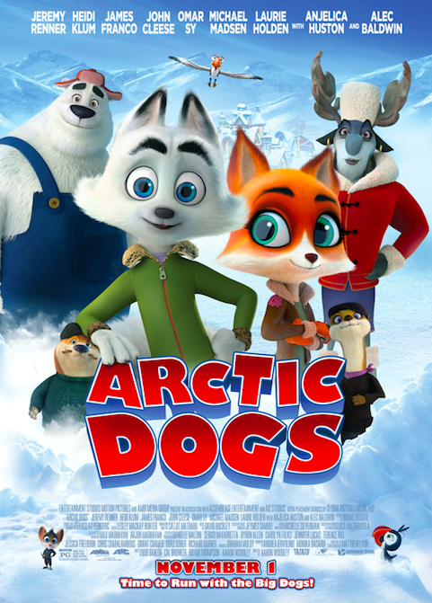 ARCTIC DOGS with Jeremy Renner, Heidi Klum and Alec Baldwin – Now Playing – Movie News