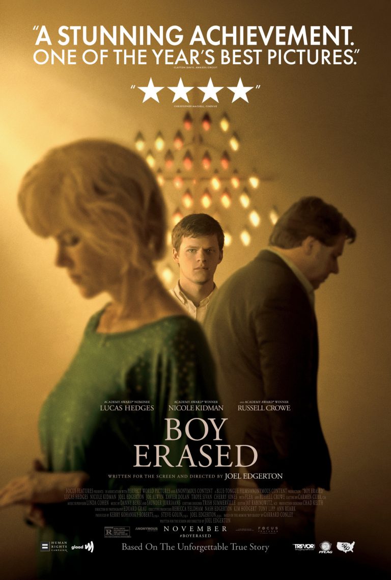 Boy Erased (2018) – Russell Crowe & Nicole Kidman Gay Conversion Drama Movie Review