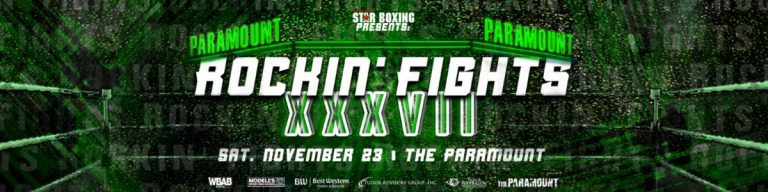 STAR BOXING RETURNS FOR ROCKIN’ FIGHTS ON NOVEMBER 23RD – Boxing News