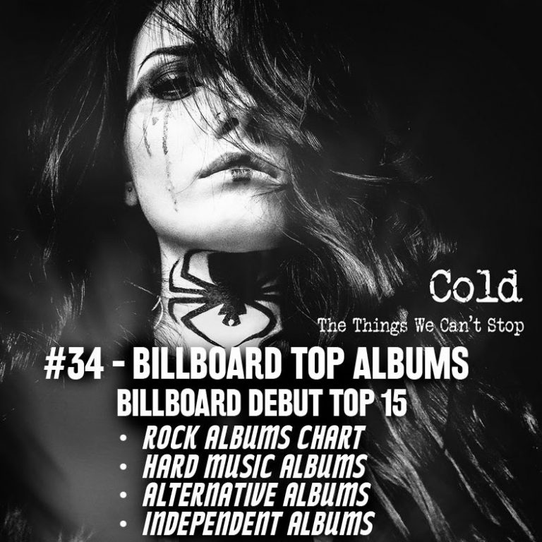 COLD Adds Additional Dates to the “Broken Human” Tour + Hits the Billboard Charts! – Music News