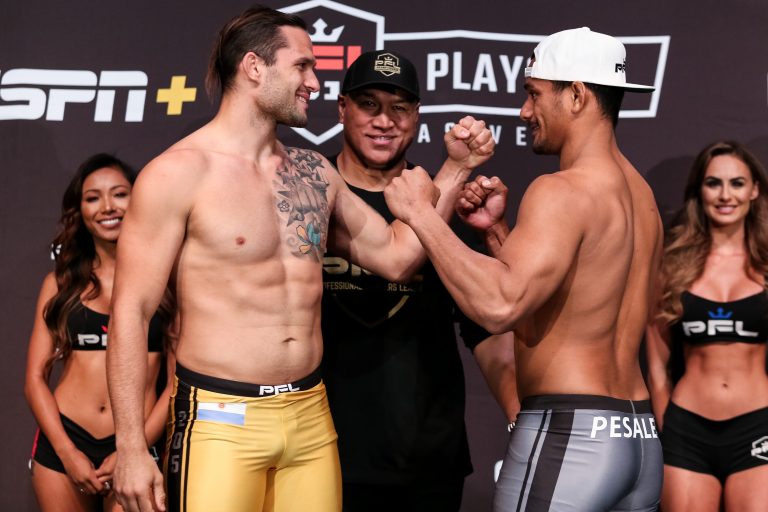 PROFESSIONAL FIGHTERS LEAGUE WEIGH-INS FOR FINAL PLAYOFF EVENT ON THURSDAY NIGHT COMPLETE – MMA News