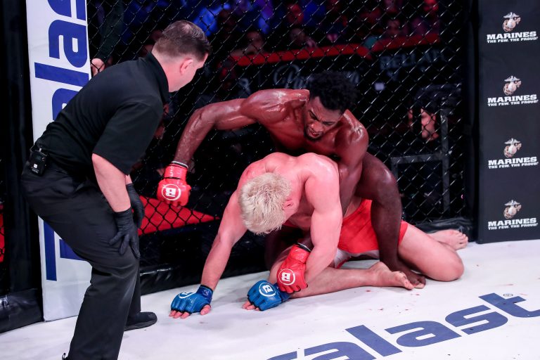 Monster Energy’s Phil Davis Scores Dominant TKO Victory Against Karl Albrektsson at Bellator 231 – MMA News