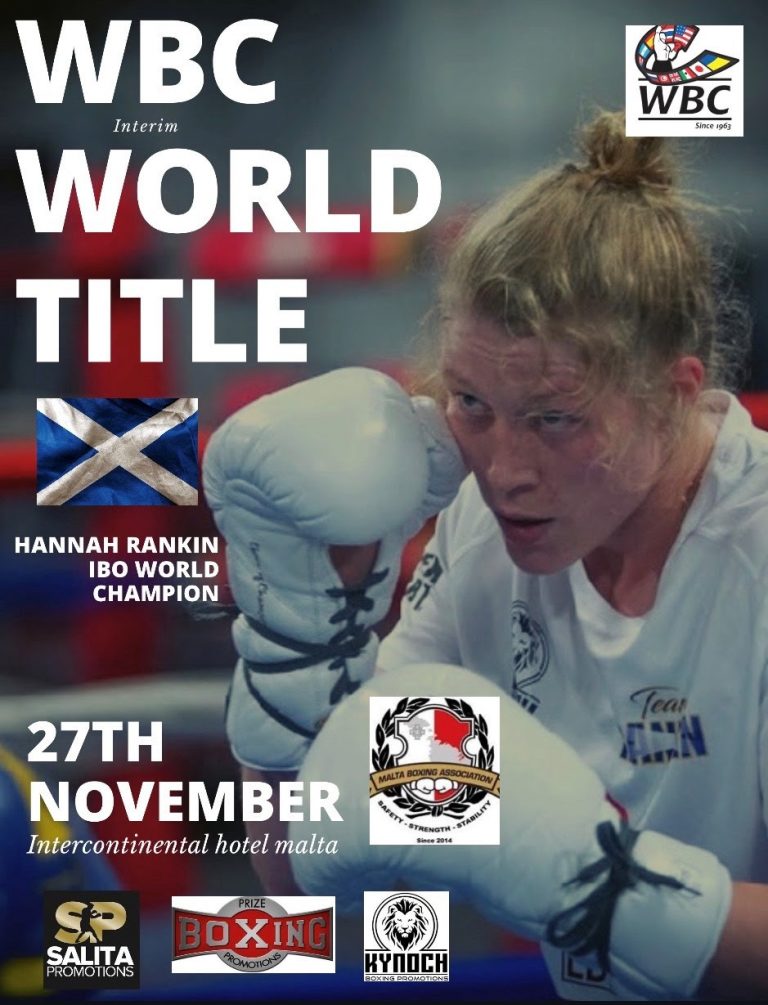 Scottish Star Hannah Rankin to Face Sweden’s Undefeated Patricia Berghult for WBC Interim Junior Middleweight Championship on November 27 – Boxing News