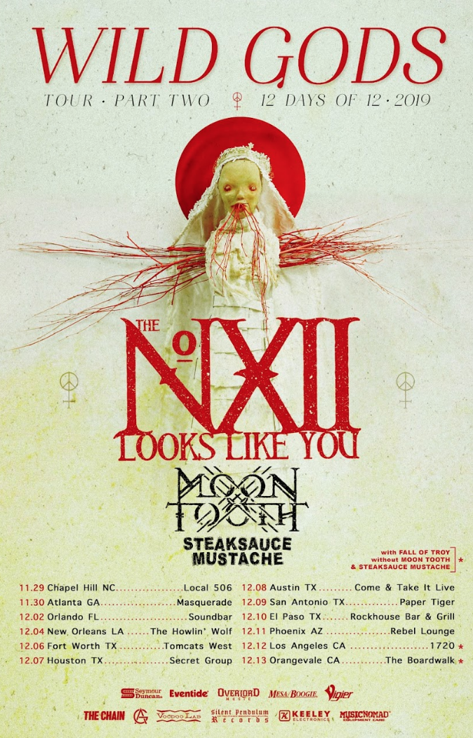 Moon Tooth Announces Tour with Number 12 Looks Like You – Kicks Off 11/29 – Music News