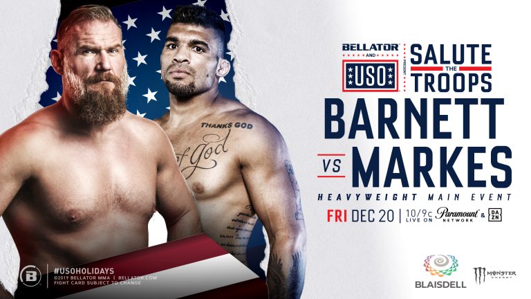 Bellator & the USO Team up to Salute the Troops with Special Live Event in Hawaii on Friday, Dec. 20 – MMA News