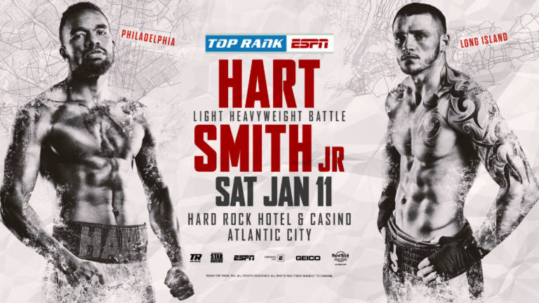 JESSE “HOLLYWOOD” HART Ready for War with JOE SMITH JR. on Jan. 11th – Boxing News