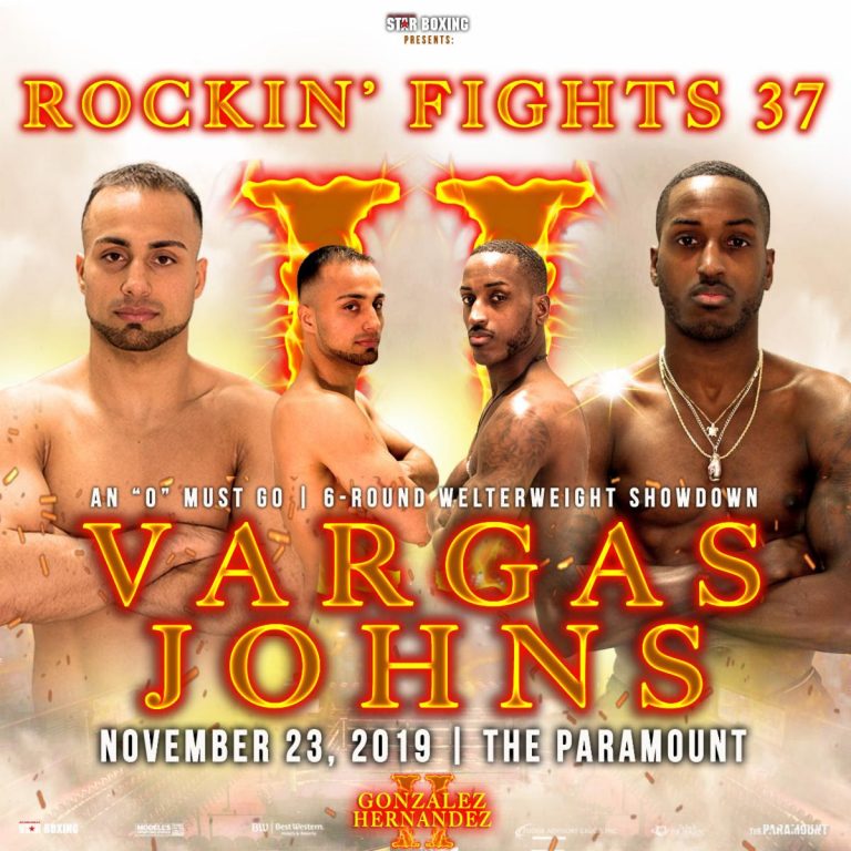 PARAMOUNT NOVEMBER 23 “ROCKIN’ FIGHTS” 37 FULL CARD IS THRILLER – Boxing News