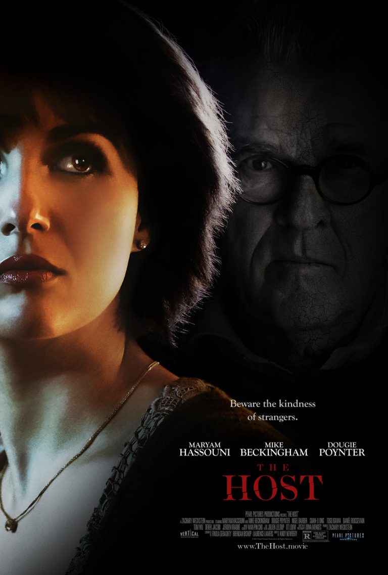 THE HOST Starring Maryam Hassouni, Mike Beckingham, Dougie Poynter – In Theaters 1/17/20