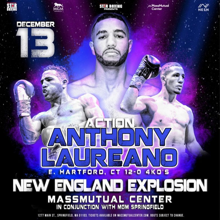 NO PLACE LIKE HOME FOR UNDEFEATED “ACTION” ANTHONY LAUREANO – Boxing News