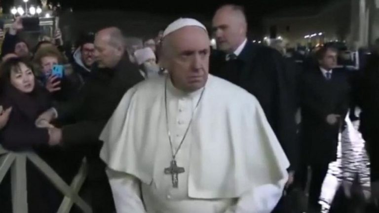 Pope Francis SLAPS WOMAN – New Years Eve Religious Shocker – Christian News