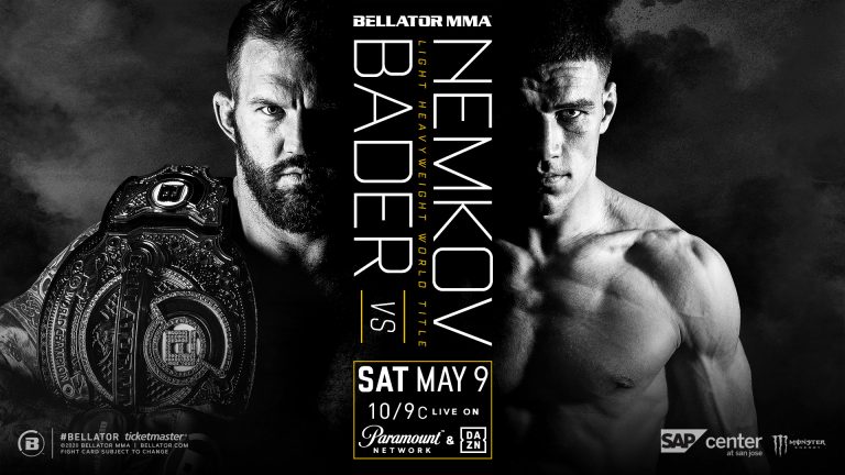 Bellator Double Champ Ryan Bader Defends Light Heavyweight Title Against Vadim Nemkov on May 9 in San Jose – Live on Paramount Network – MMA News