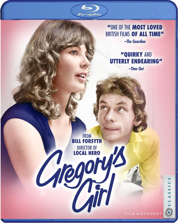 On 1/28, Film Movement Classics Delivers a 2K Restoration of GREGORY’S GIRL, Bill Forsyth’s Quirky, Endearing Comedy, on Loaded Blu-ray – Movie News
